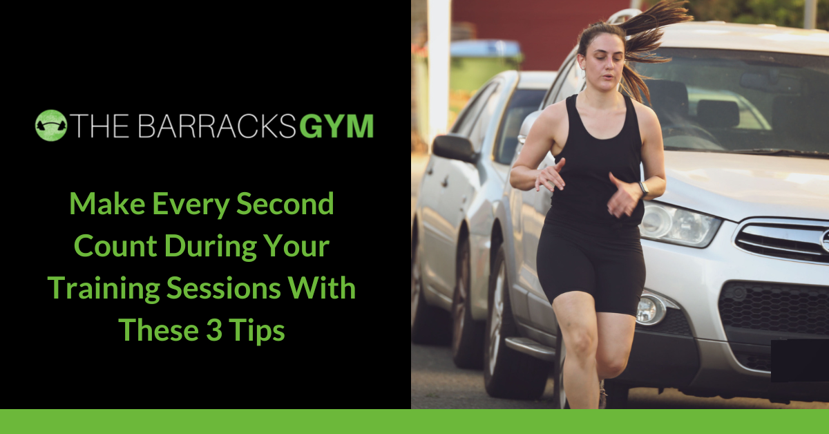 MAKE EVERY SECOND COUNT DURING YOUR TRAINING SESSIONS WITH… — The Barracks Gym