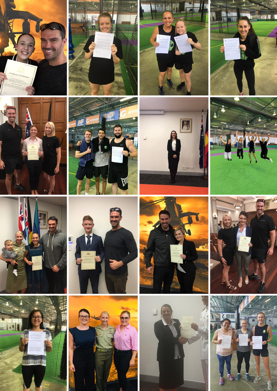 The Barracks Gym client testimonial after passing their fitness assessment — set 6