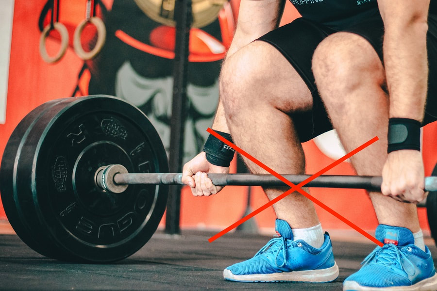 deadlift technique error