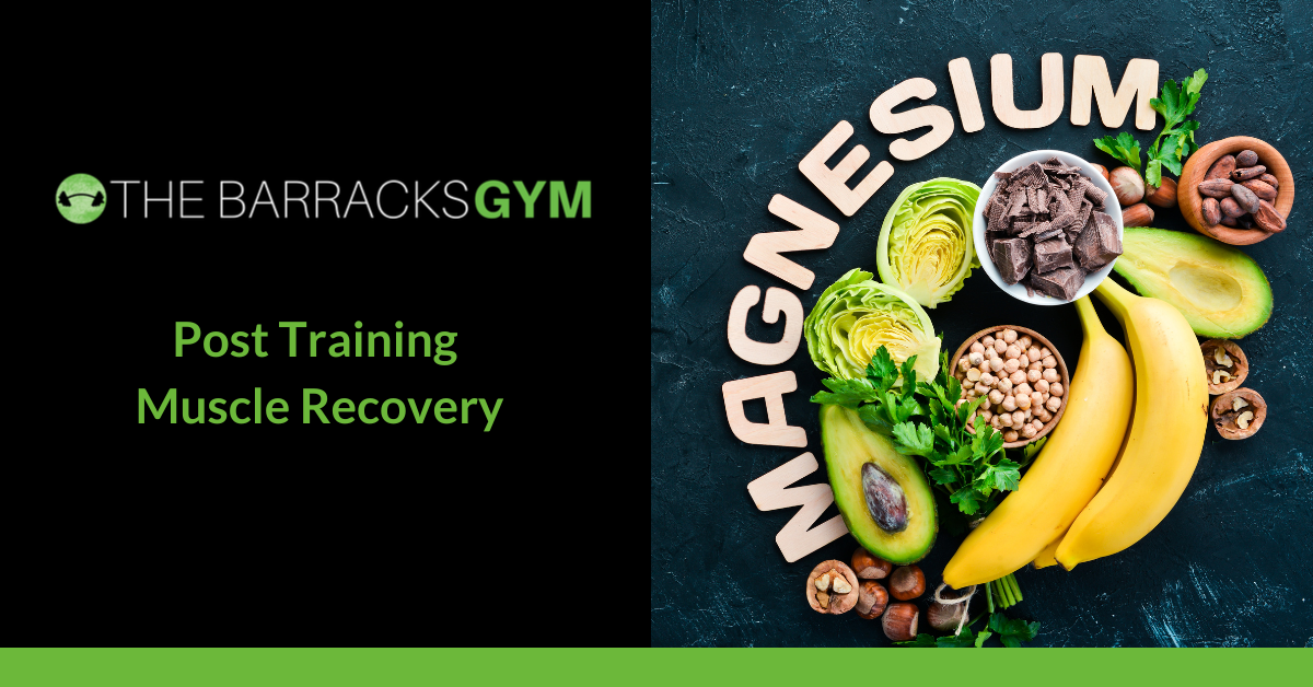 Post Training Muscle Recovery — The Barracks Gym