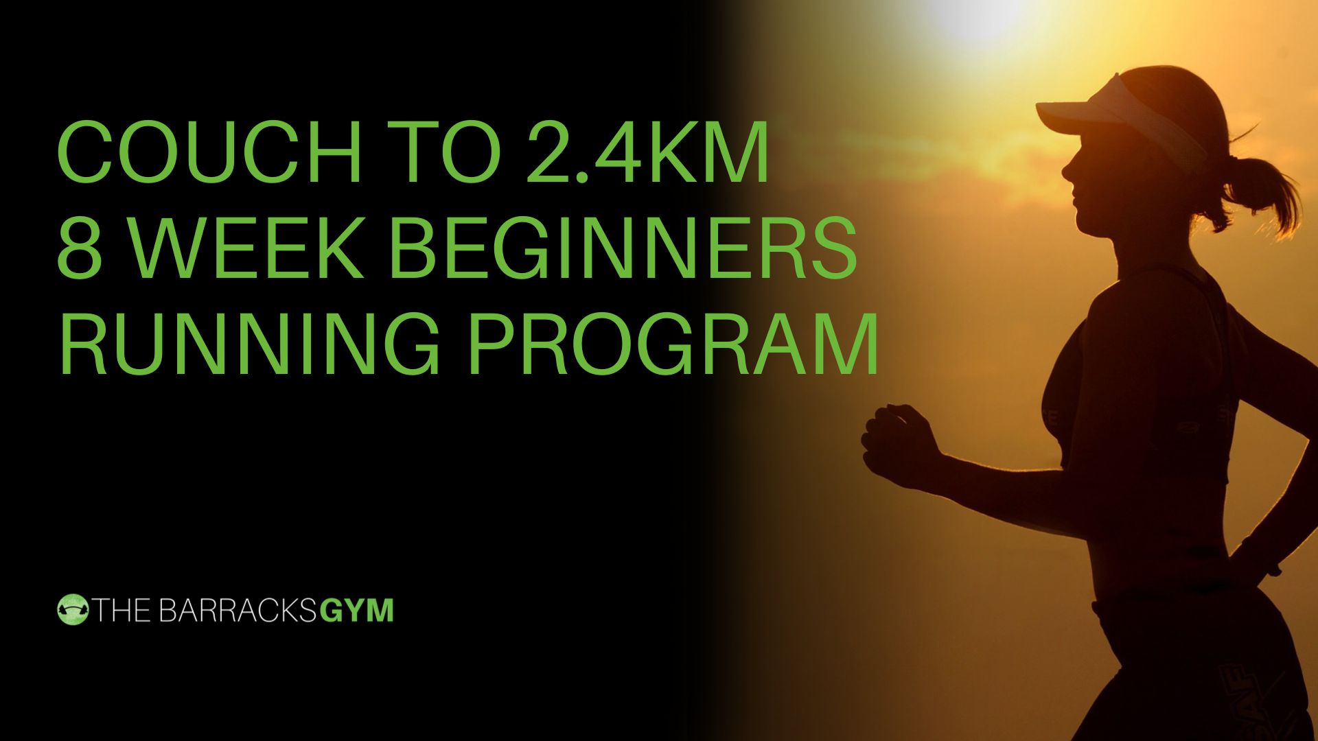 Couch to 2.4km 8 Week Beginners Running Program — The Barracks Gym