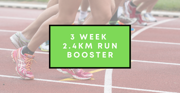3 week 2.4km run booster — The Barracks Gym